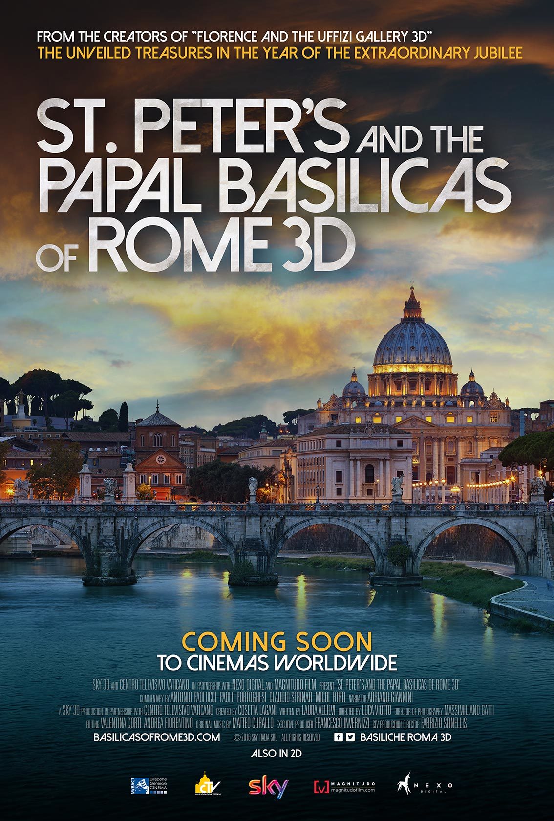 Собор Святого П�етра и Патриаршие базилики Рима 3D – афиша