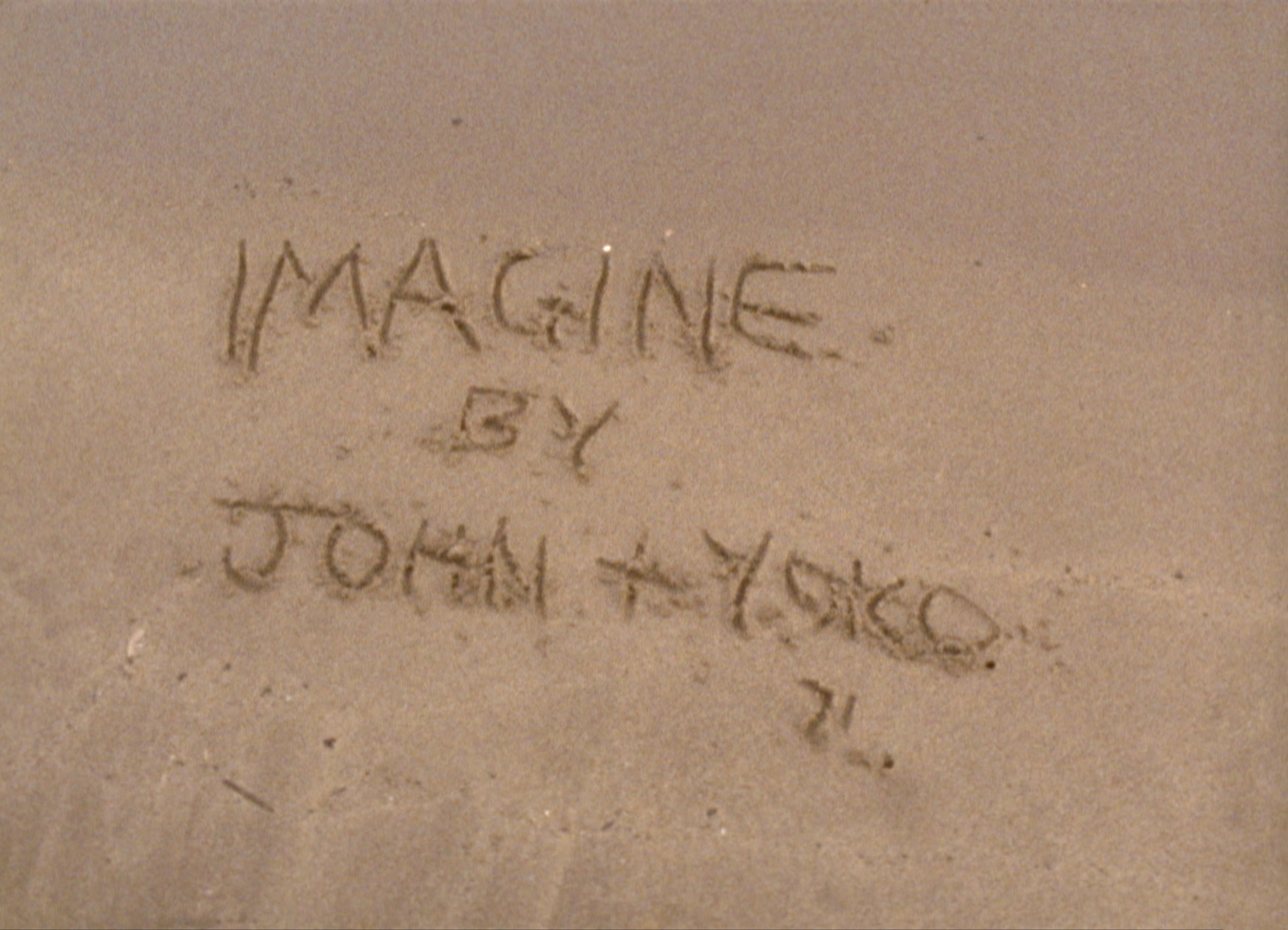 Джон Леннон и Йоко Оно: Imagine – афиша