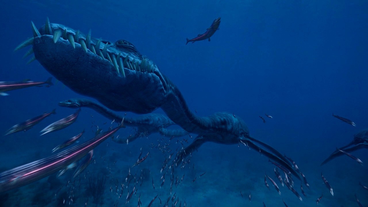 Чудища морей 3D: Доисторическое приключение – афиша