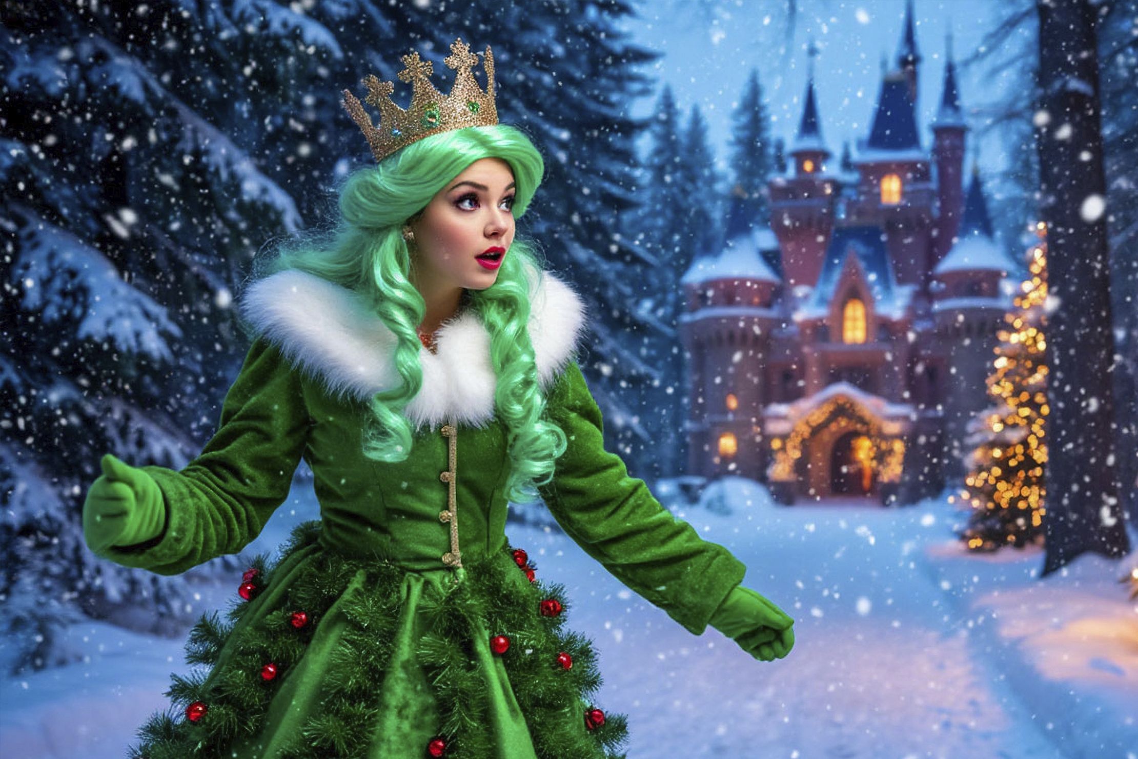 Похищение королевской елки – афиша