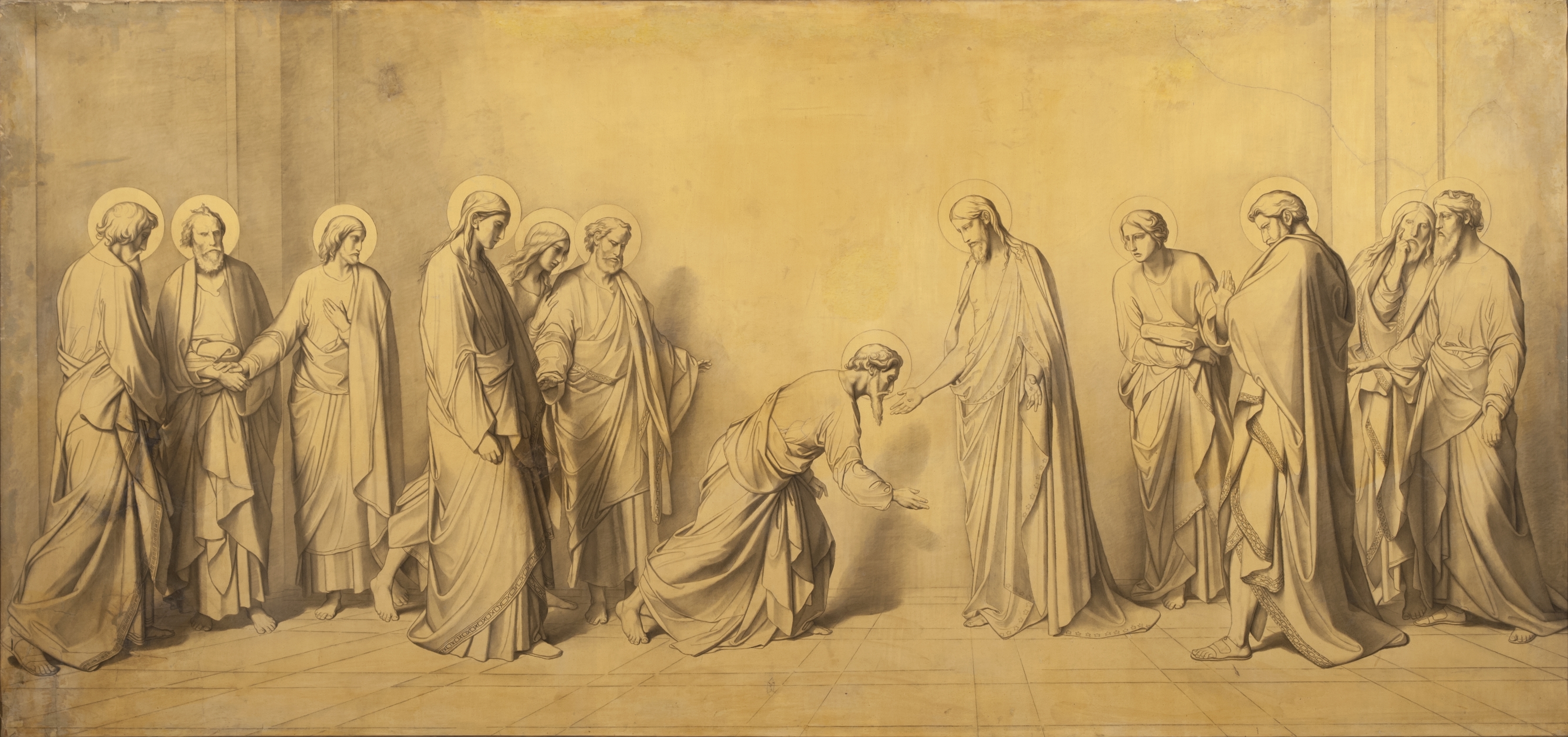 Картоны к росписям Исаакиевского собора – афиша