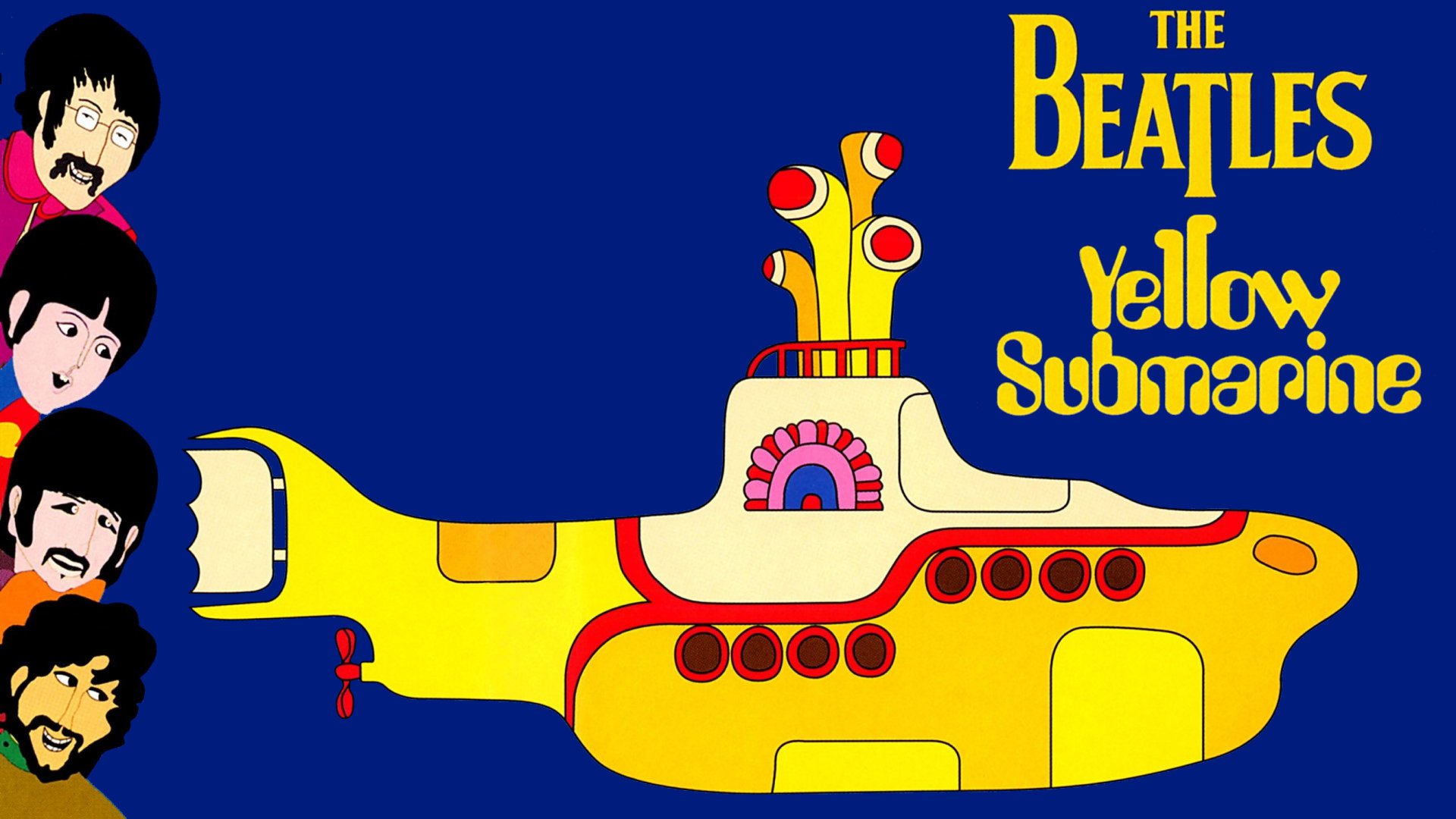 Желтая подводная лодка – афиша