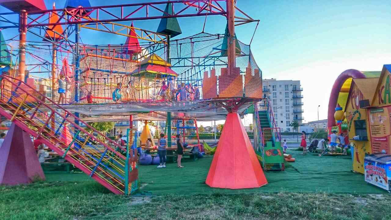 Место Веревочный парк «Fun Град», Сочи – Афиша