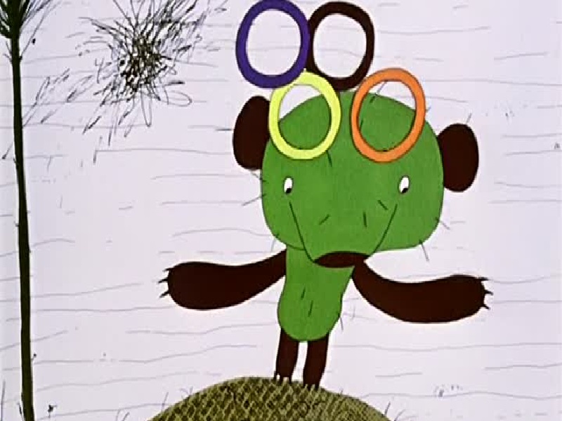 Зеленый медвежонок – афиша